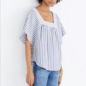 Madewell Stripe Butterfly Top